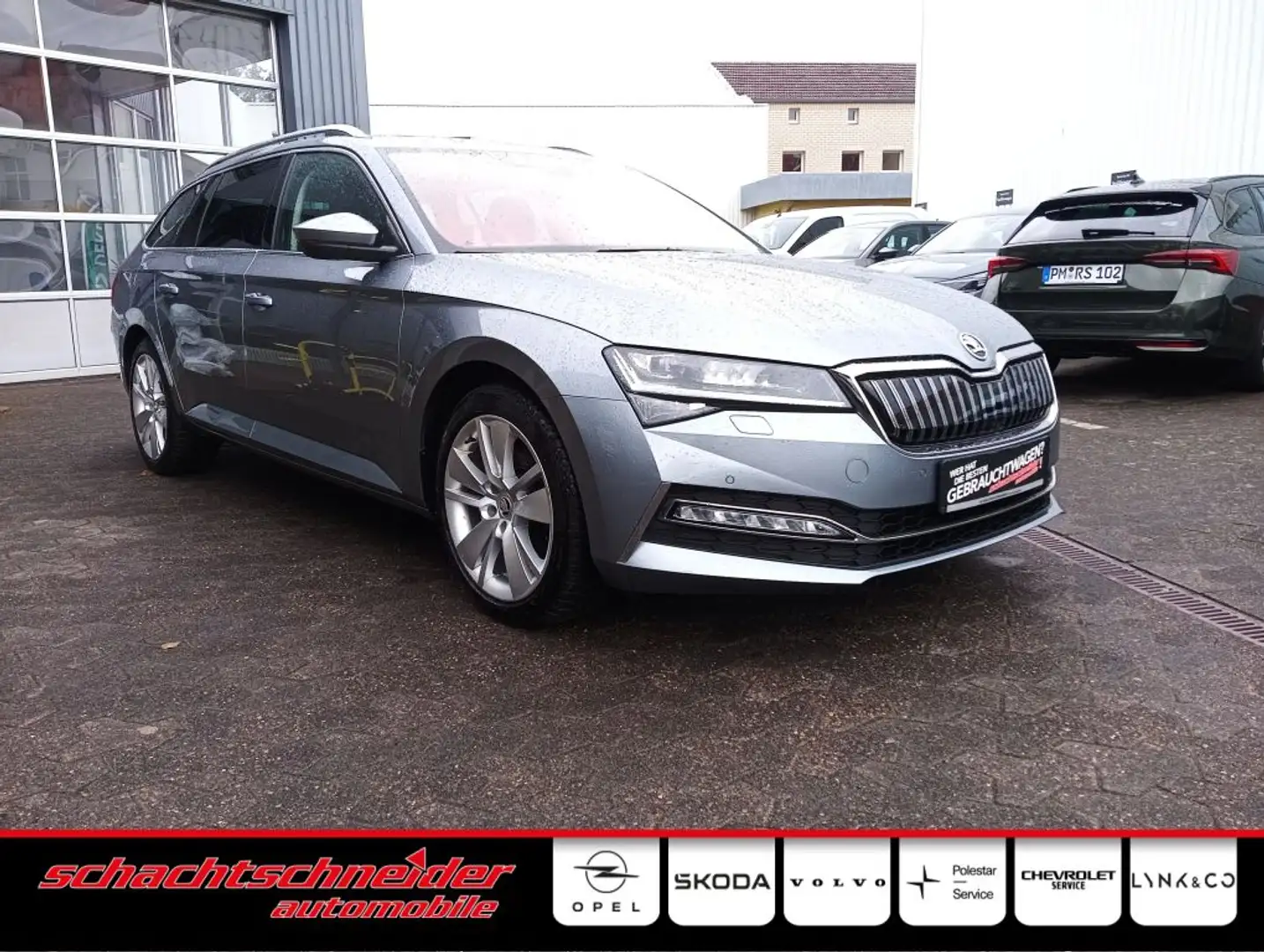 Skoda Superb Combi 1.4 TSI iV DSG Style+AHZV+Panorama Gris - 1