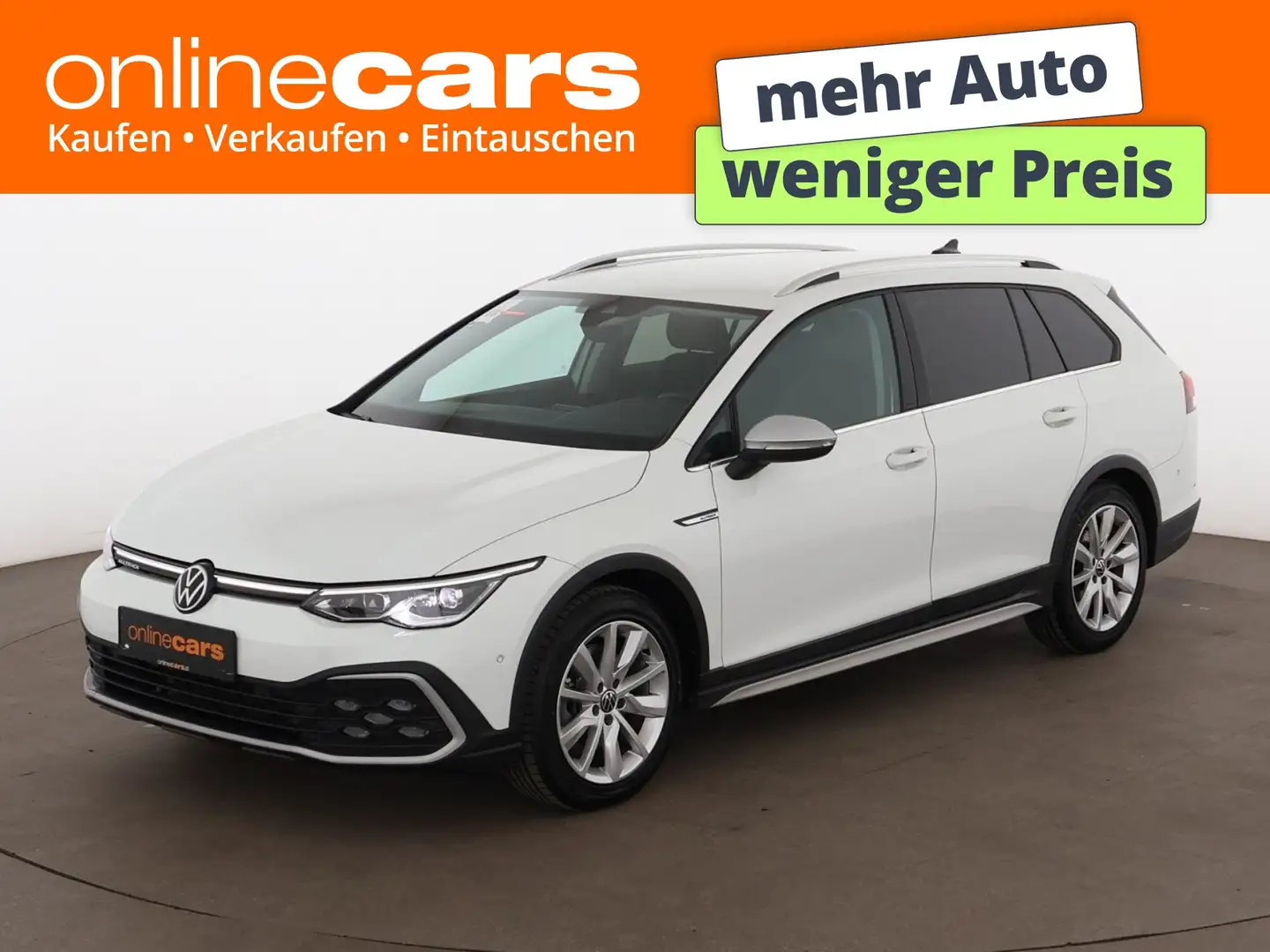 Volkswagen Golf Variant Golf VIII Variant 2.0 TDI 4Motion Alltrack Aut Weiß - 1
