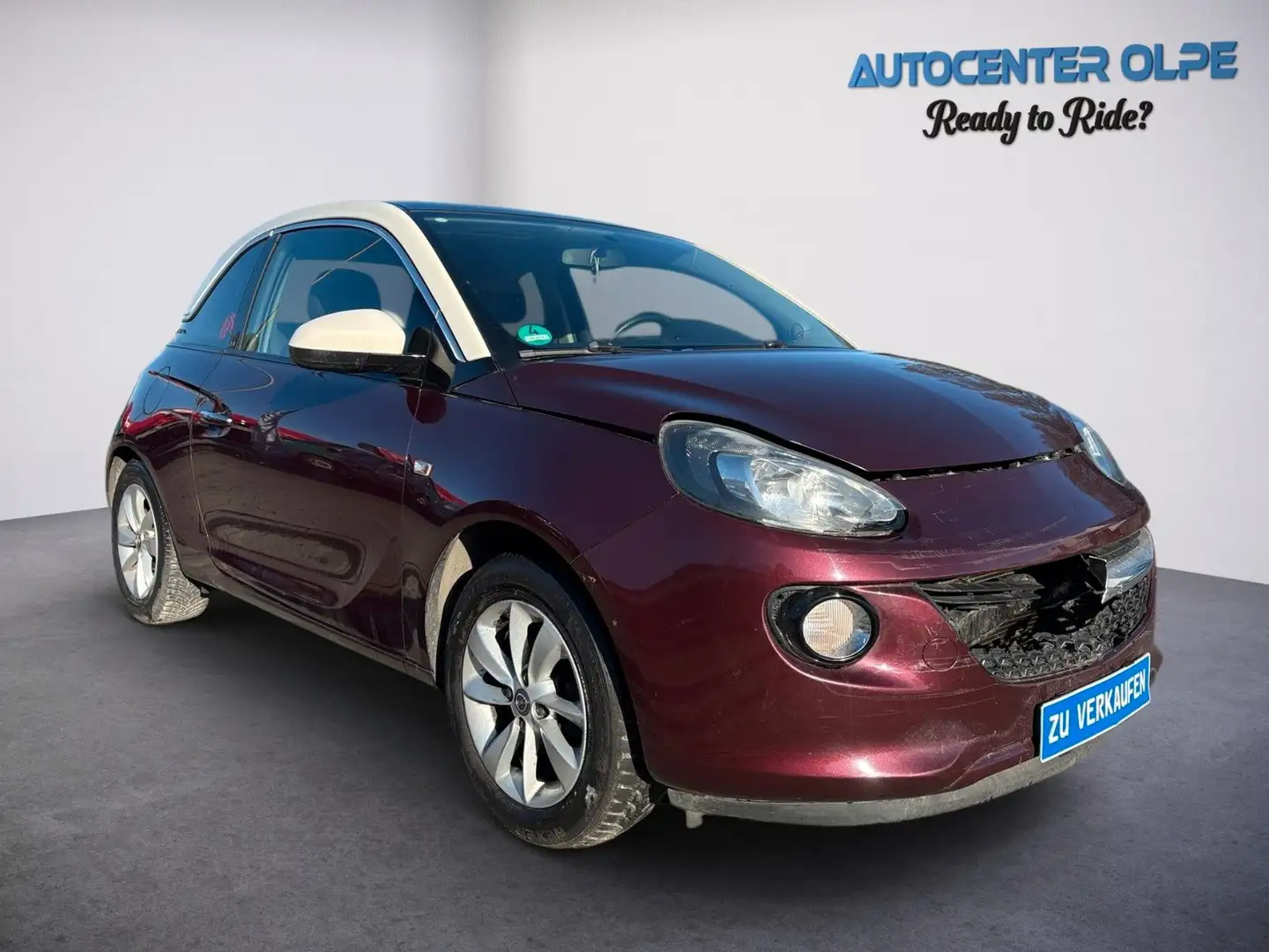 Opel Adam Opel Adam ** 1.Hand-Klima-S-Heft** Rot - 1