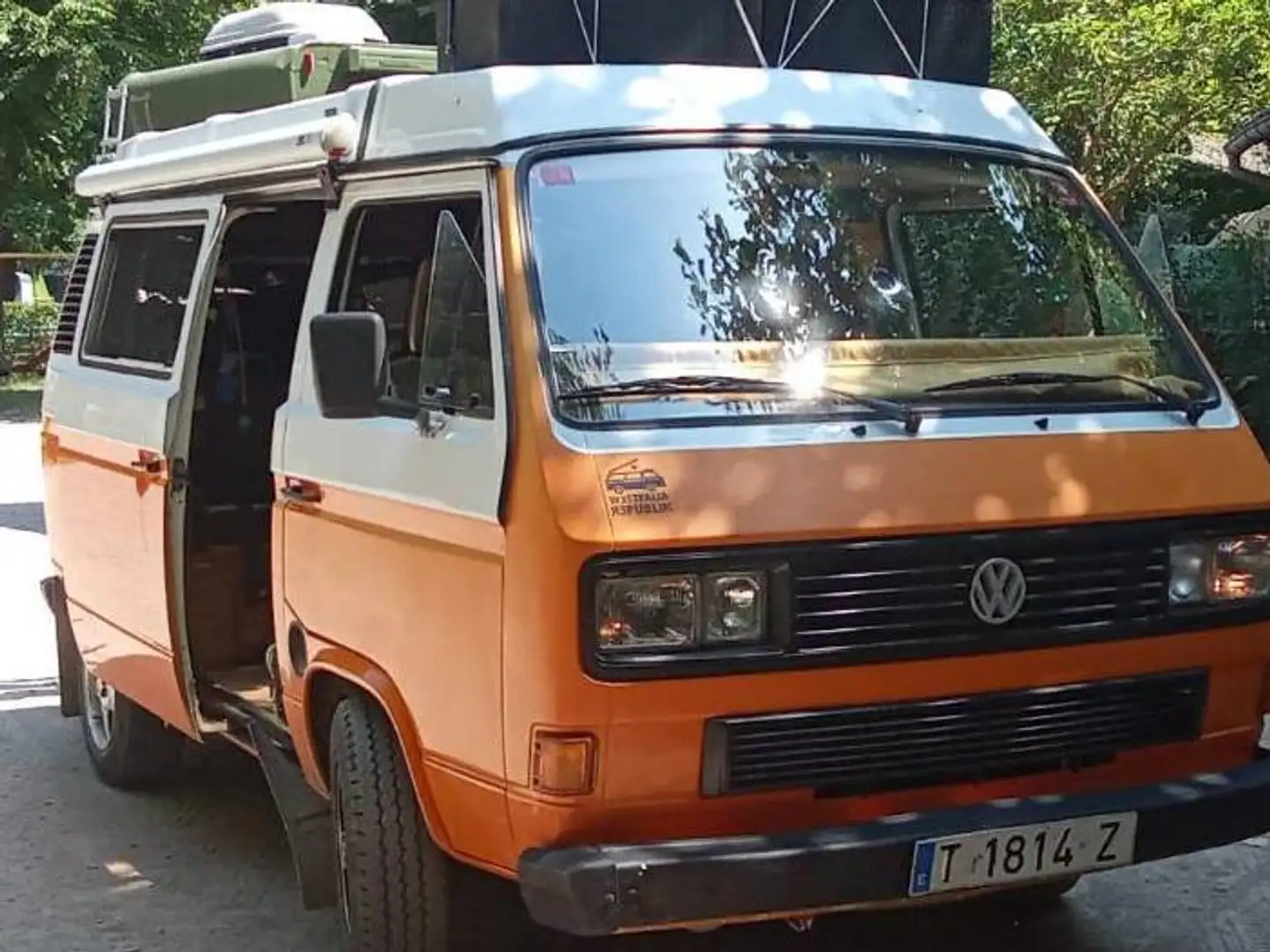 Volkswagen T3 Caravelle Caravelle 2.4D 75 Naranja - 1