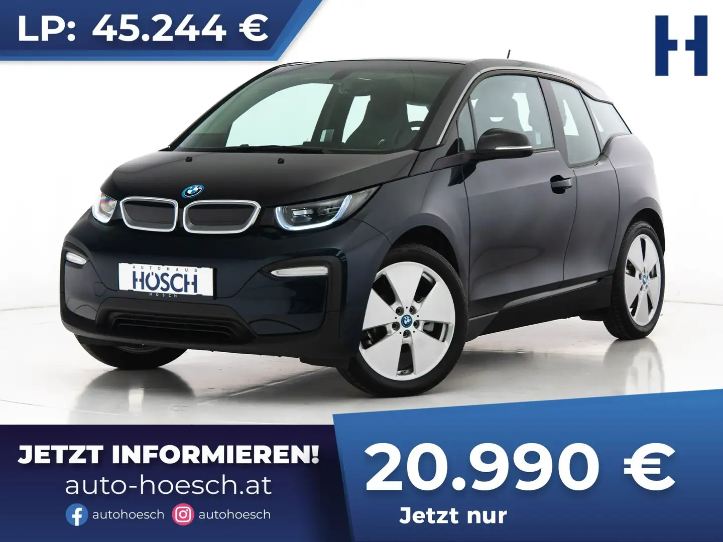 BMW i3 120Ah LED NAV KOMFORTPAKET WÄRMEPUMPE Blu/Azzurro - 1