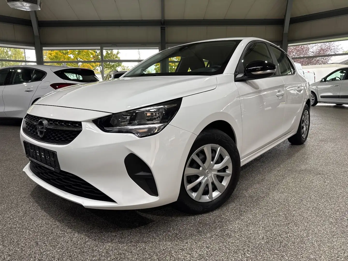Opel Corsa F 1.2i Edition Navi PDC Sitzh.1Hand Weiß - 1