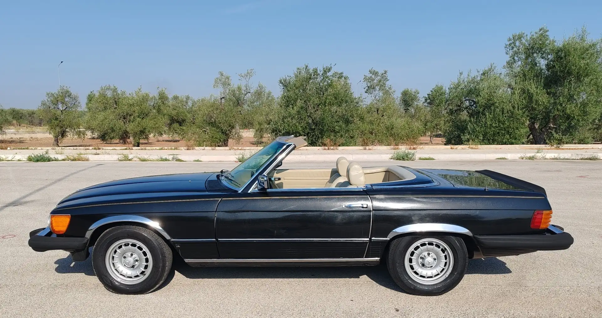 Mercedes-Benz SL 450 Roadstar model USA cat. Documenti italiani Negru - 2
