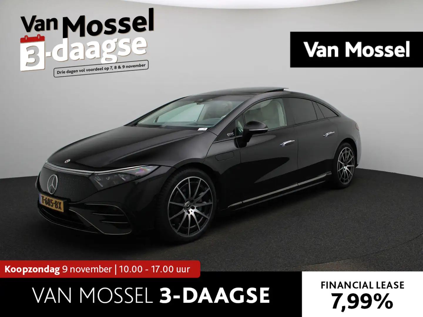 Mercedes-Benz EQS 580 4MATIC AMG Line 108 kWh | PANORAMADAK | BURMES Noir - 1