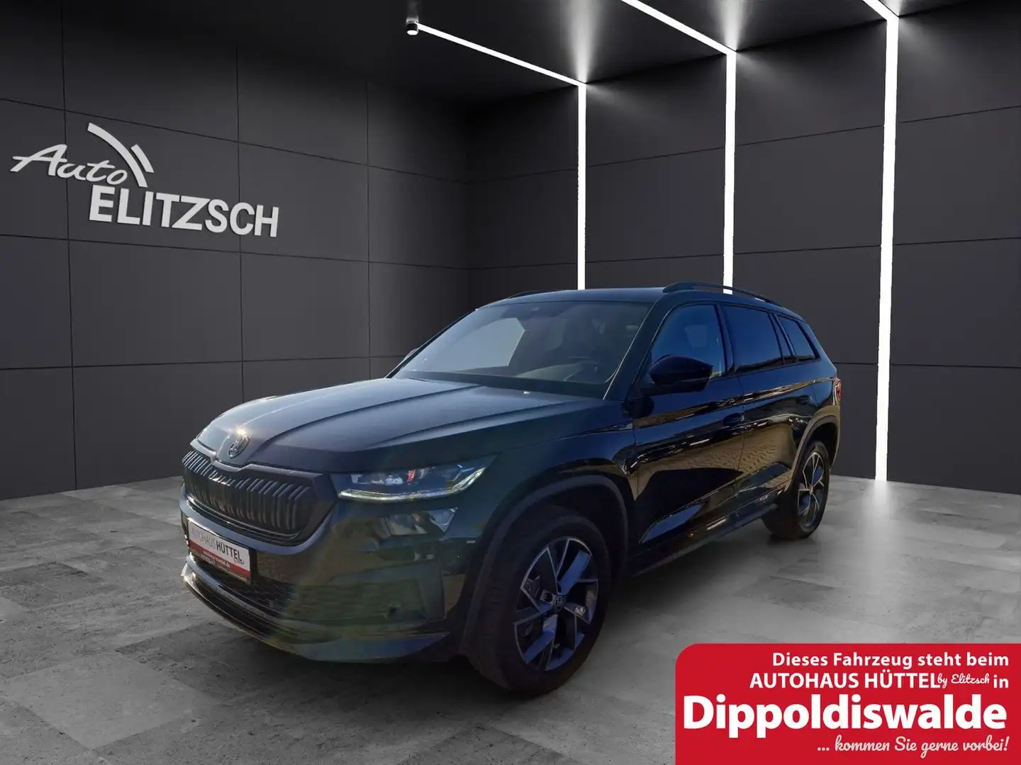 Skoda Kodiaq Sportline 4x4 2.0 TDI DSG AHK RFK ACC Schwarz - 1