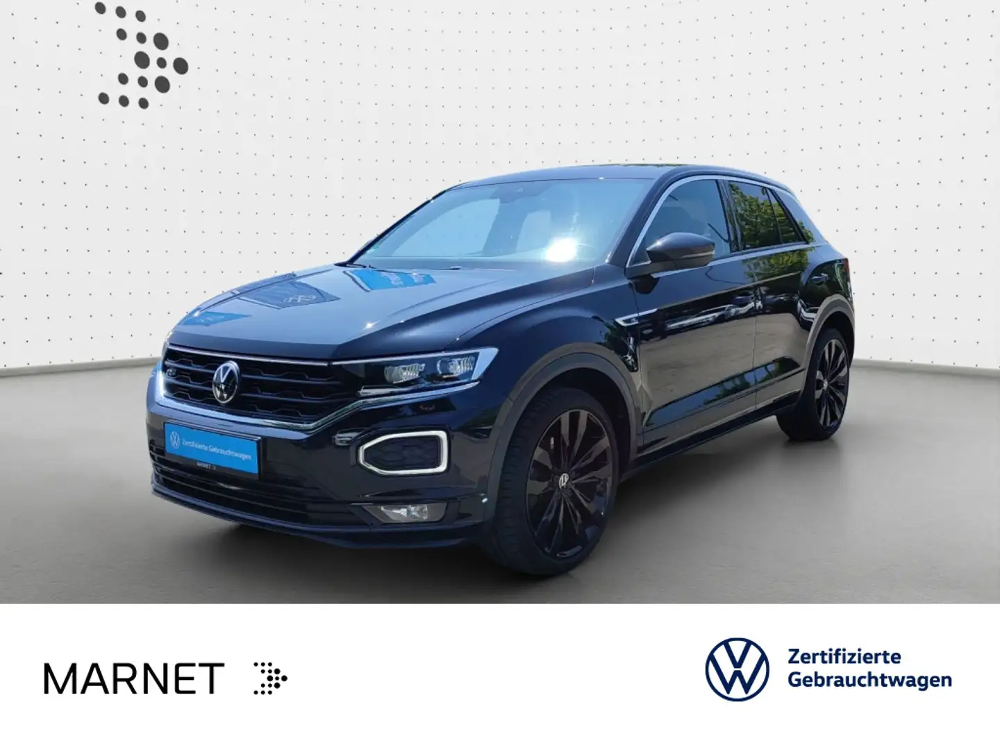 Volkswagen T-Roc T-ROC Sport1.5 TSI R-Line *AHK*App-Connect*LED*1 Zwart - 1
