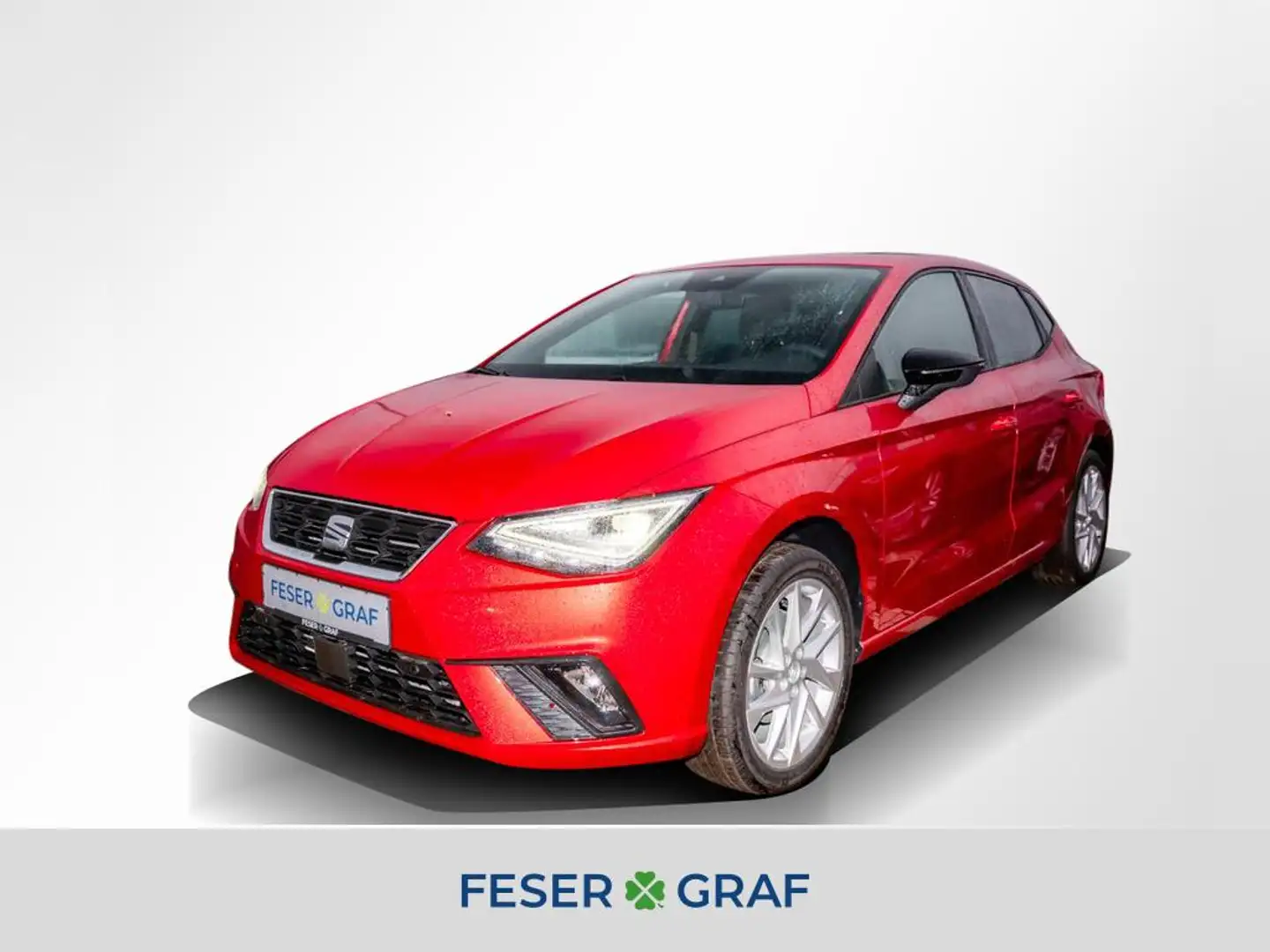 SEAT Ibiza FR 1.0 TSI DSG/NAVI/FULLLINK/SHZ/RFK Rot - 1