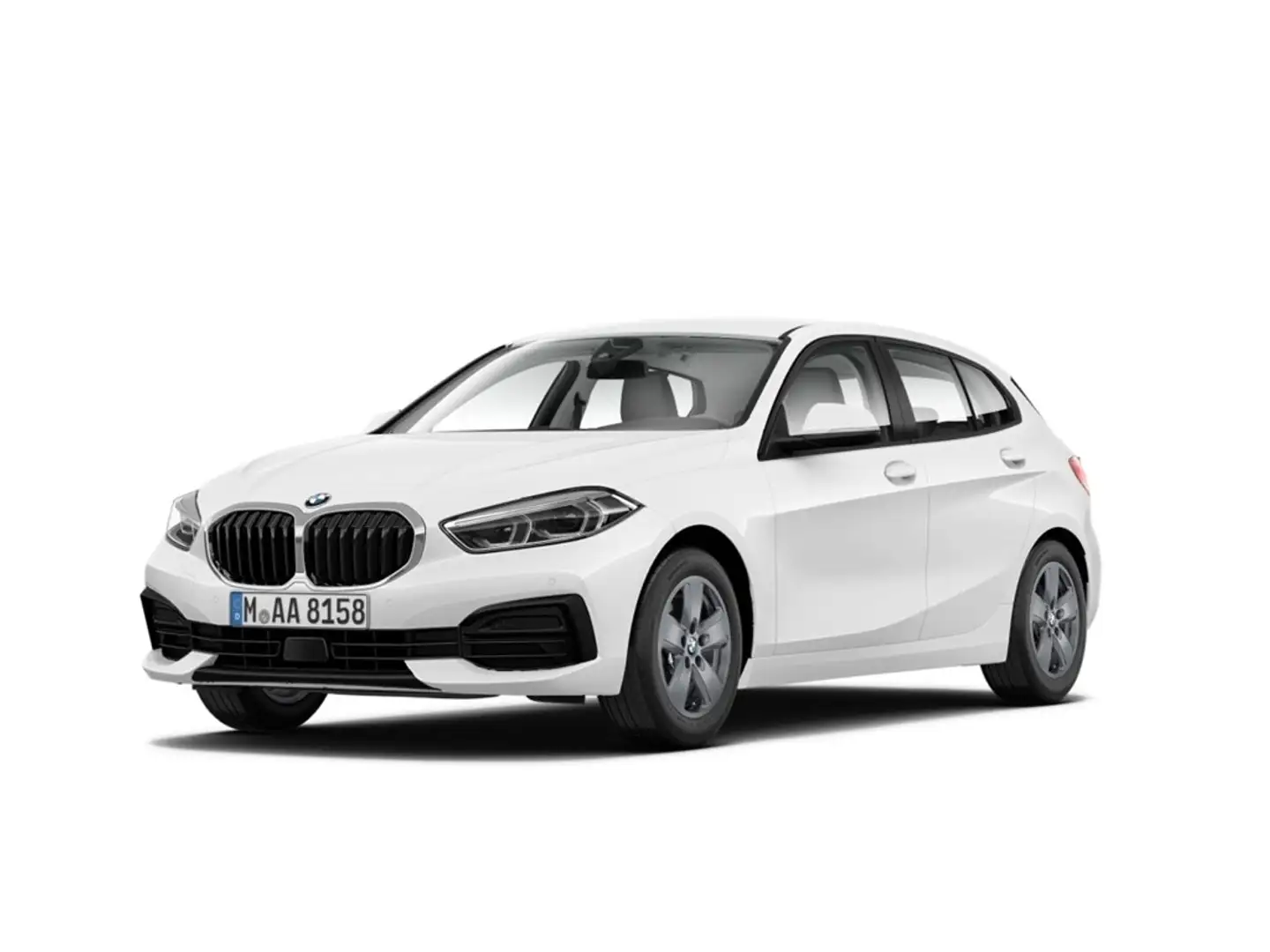 BMW 118 i ADVANTAGE LC PROF NAVI LED PDC DAB WLAN Weiß - 1