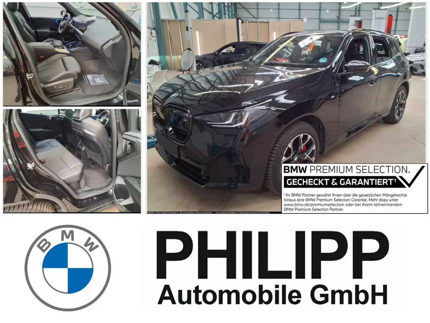 BMW X3 M 50 xDrive M Sport Pro h/k AHK PANO StHzg Schwarz - 1