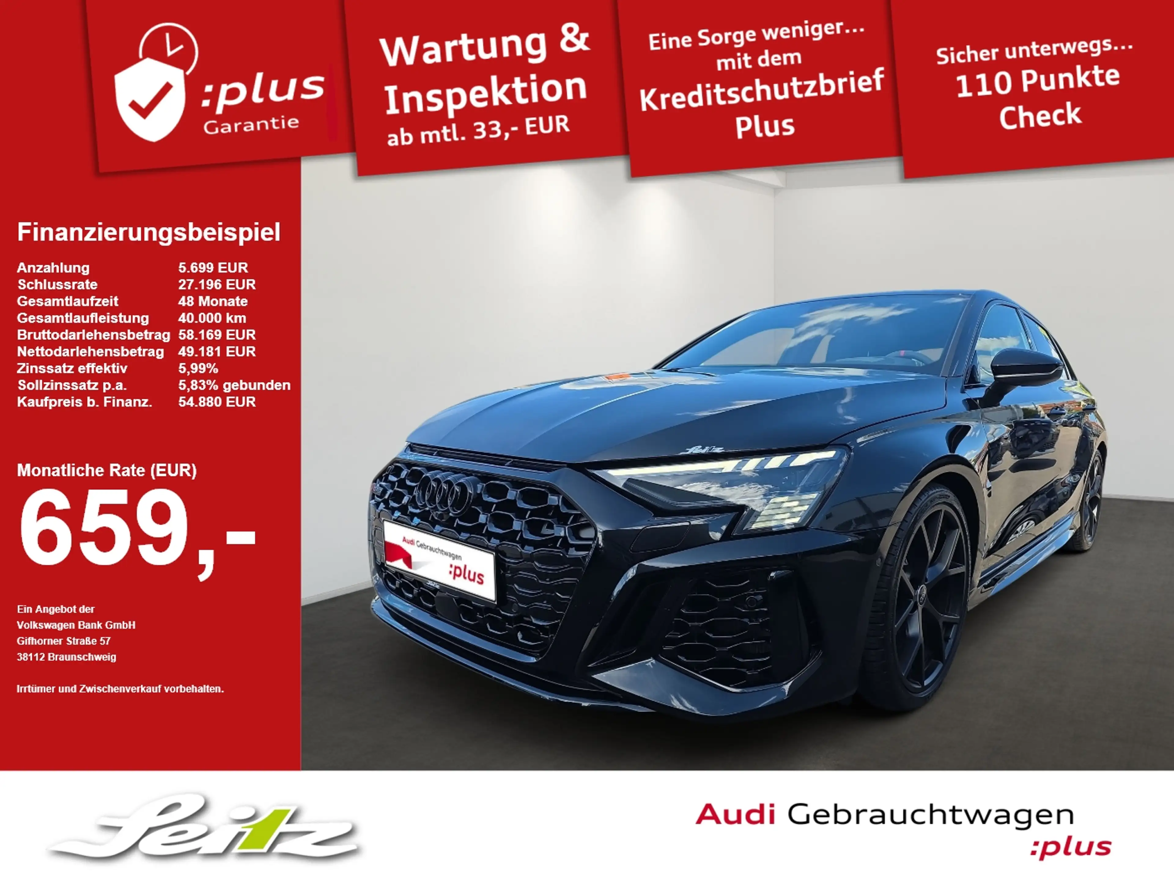 Audi RS3 RS 3 Sportback 2.5 TFSI quattro *HEAD-UP*B&O*MATRI
