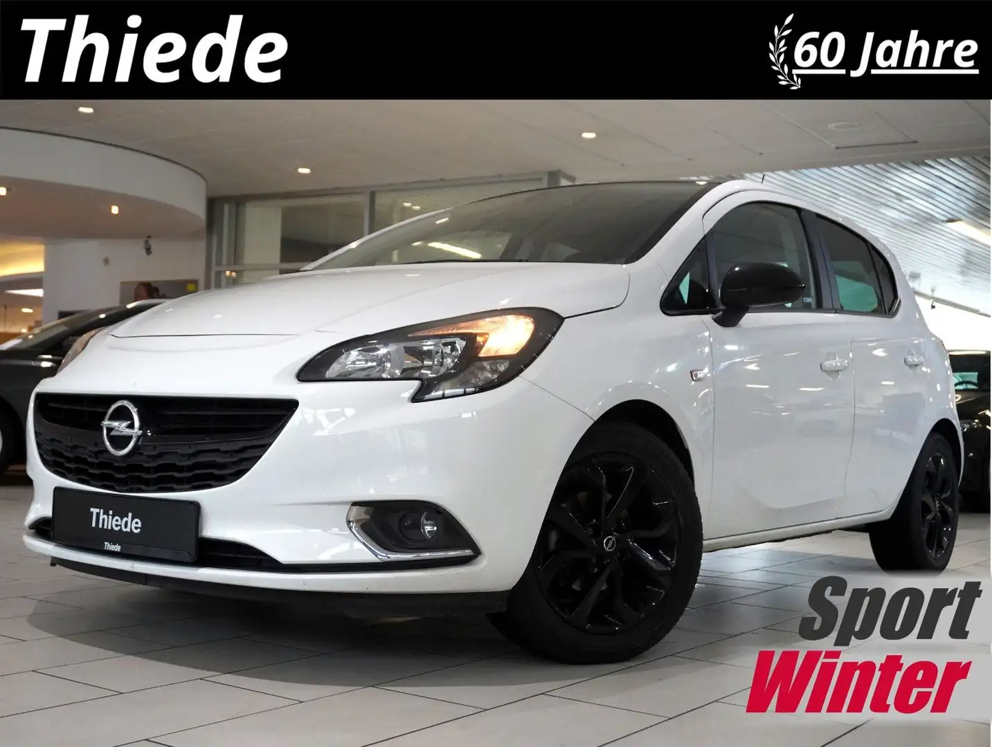 Opel Corsa E 1.4 COLOR EDITION SPORT/SHZ/PDC/TEMP. Blanc - 1