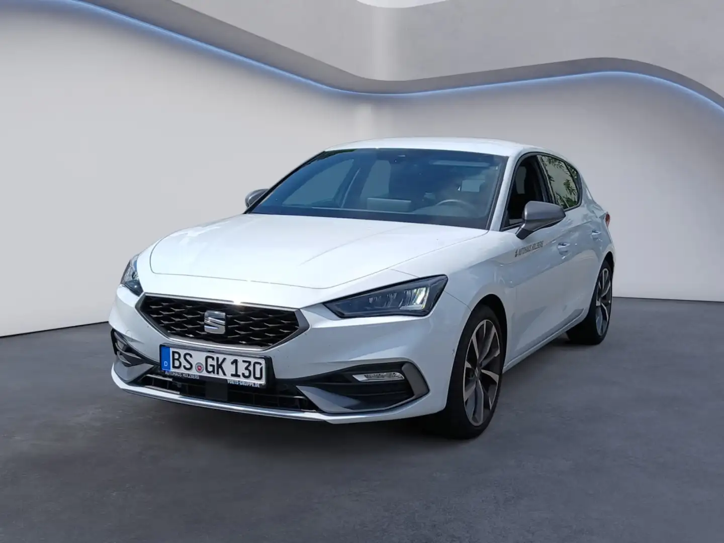 SEAT Leon FR 1.5 eTSI 7-Gang-DSG SHZ+NAVI+ACC Weiß - 1