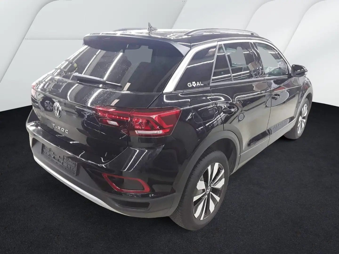 Volkswagen T-Roc 2.0 TDI DSG Goal Navi LEDPlus DAB+ FrontAs Schwarz - 2