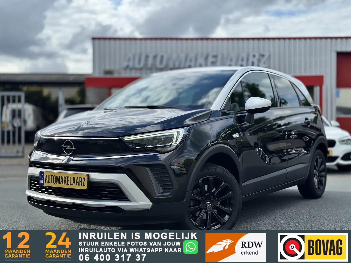 Opel Crossland 1.2 Turbo GS Line CARPLAY|360CAM||131PK|1E EIGENA Nero - 1