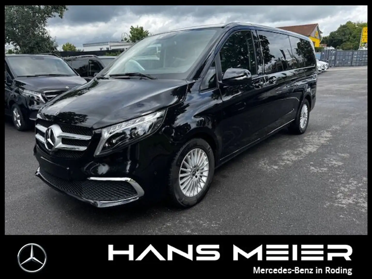 Mercedes-Benz V 300 V 300 d AVANTGARDE EDITION XL AHK Leder MBUX Sth Schwarz - 1