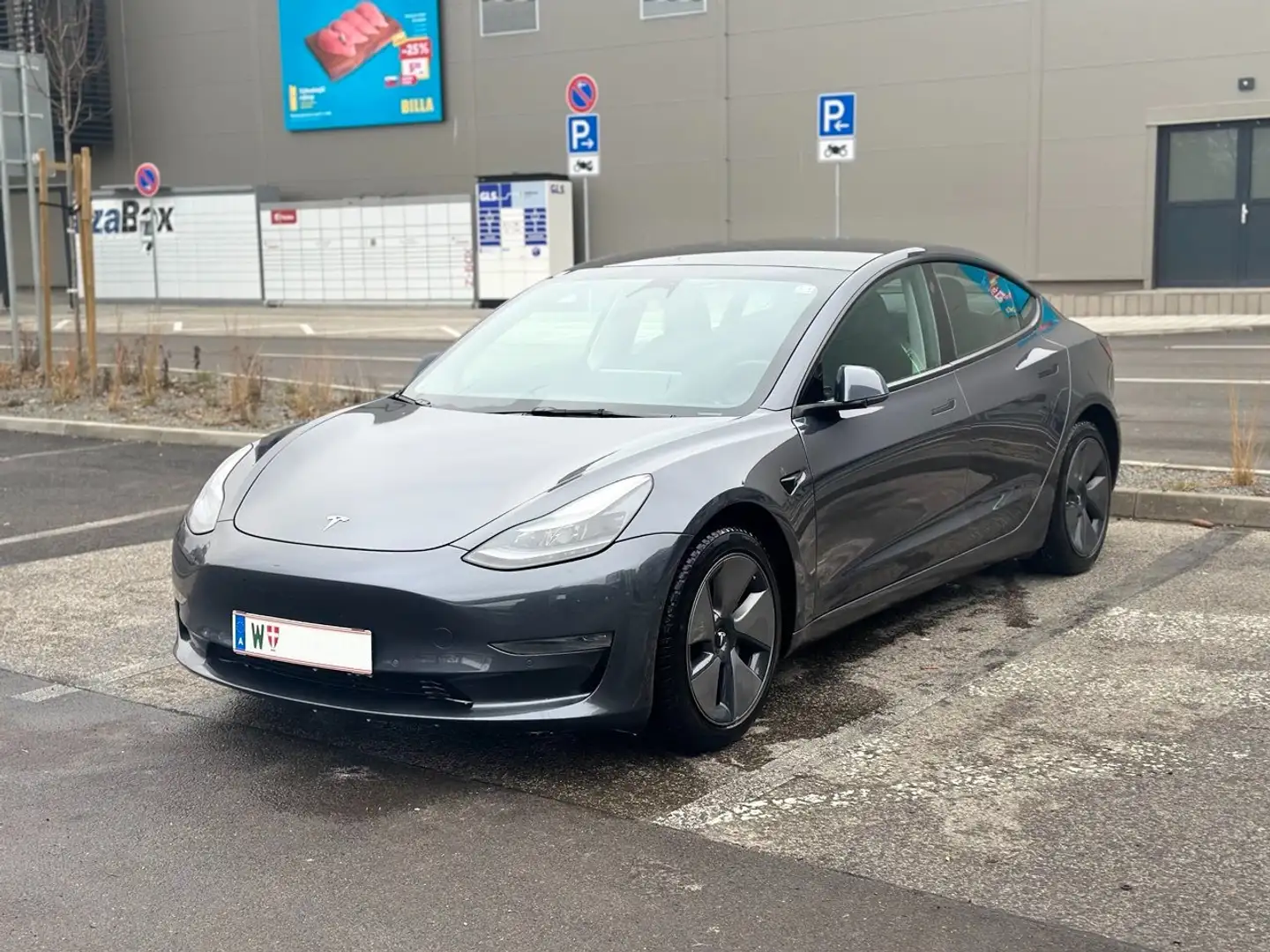 Tesla Model 3 Model 3 Long Range AWD 75kWh - Tausch möglich Grau - 2