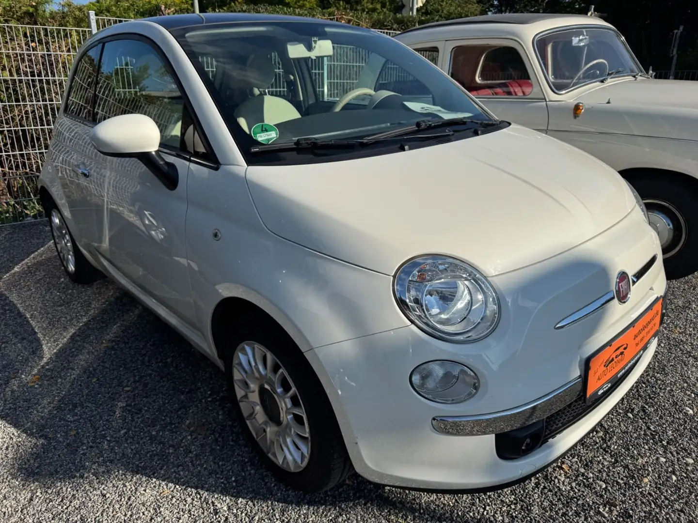 Fiat 500 Weiß - 1