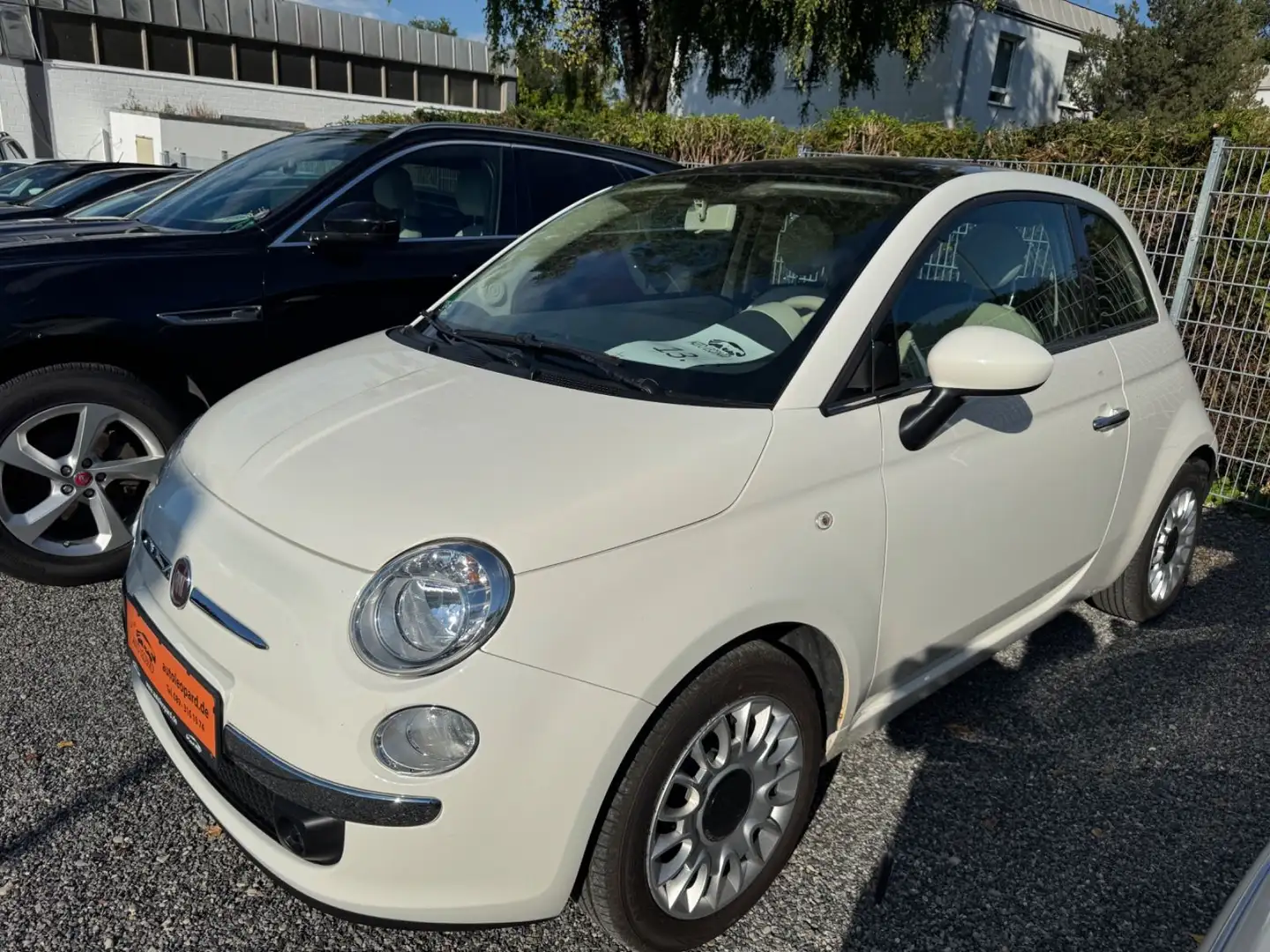 Fiat 500 Weiß - 2