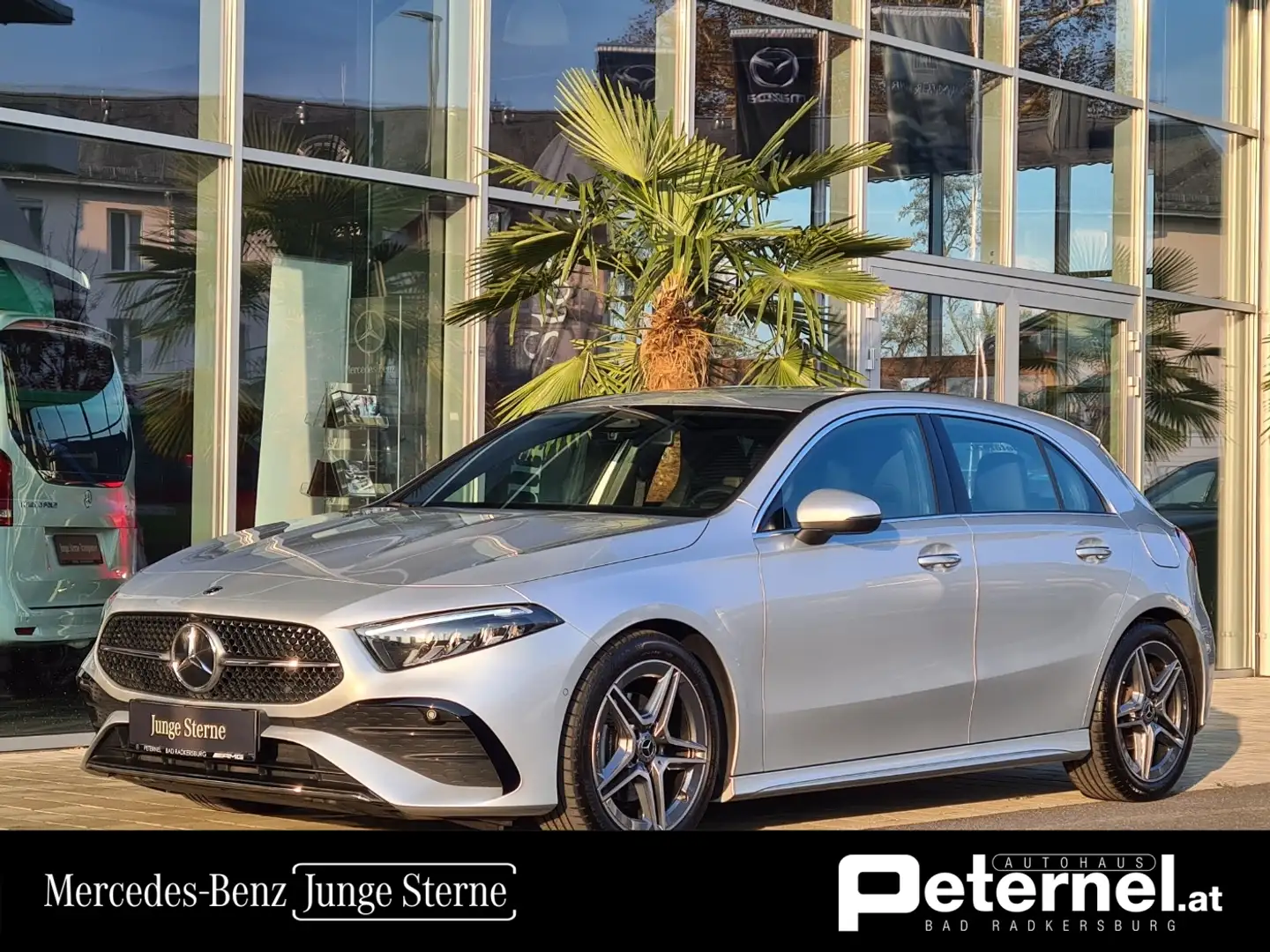 Mercedes-Benz A 200 d  AMG Line AMG MBUX Navi Ezüst - 1