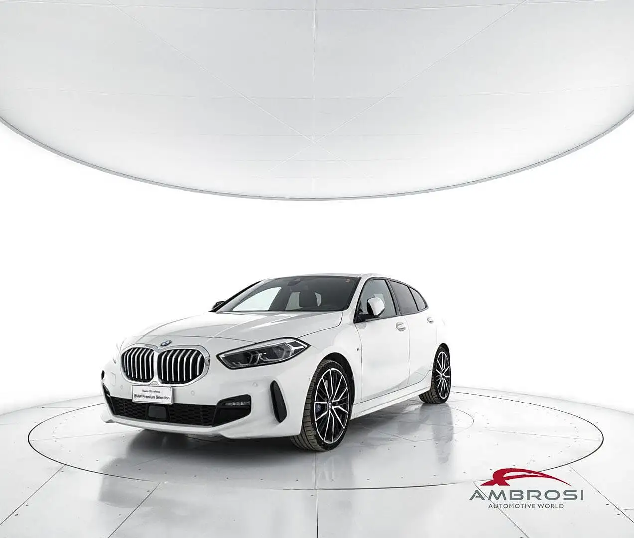 BMW 120 5-porte 120d Msport xdrive auto Biały - 1
