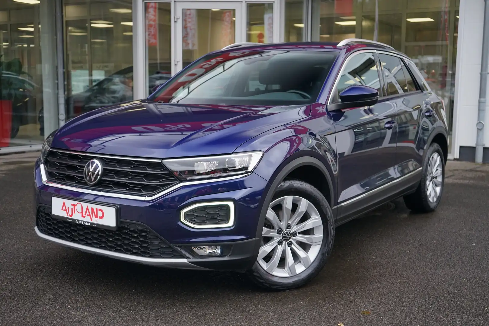 Volkswagen T-Roc 1.5 TSI Sport DSG LED Navi ACC AHK Kamera Bleu - 2