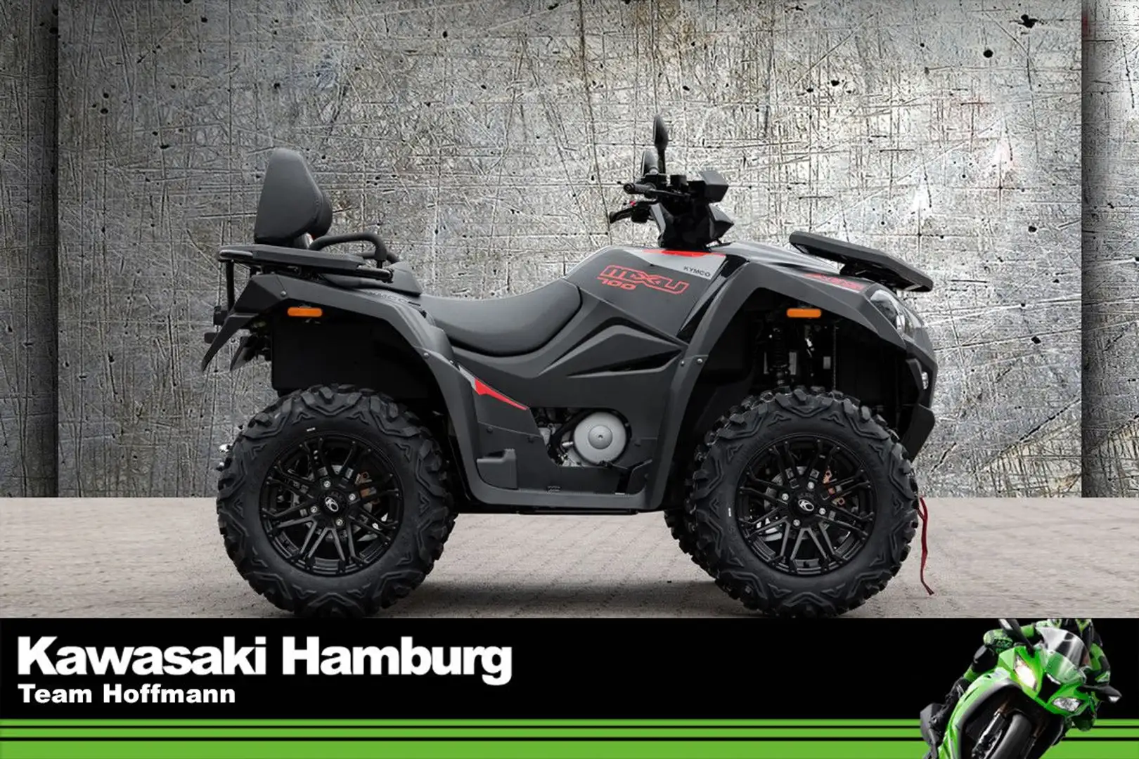 Kymco MXU 700 i EPS ABS, SOFORT LIEFERBAR,Lieferservice Negru - 1