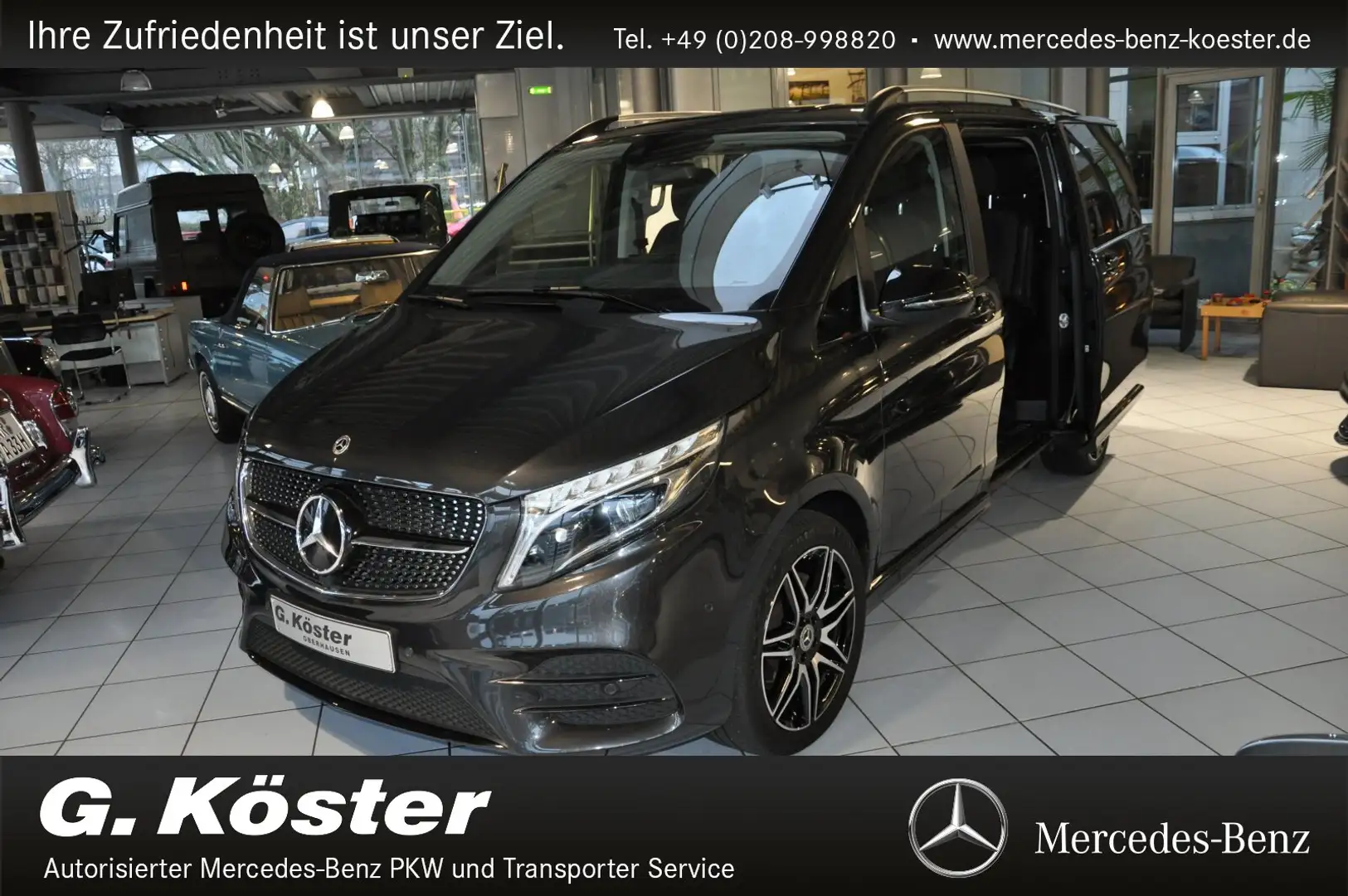 Mercedes-Benz V 220 V 300 d Edition lang(EURO 6d-TEMP) AMG Line/Navi Gris - 1