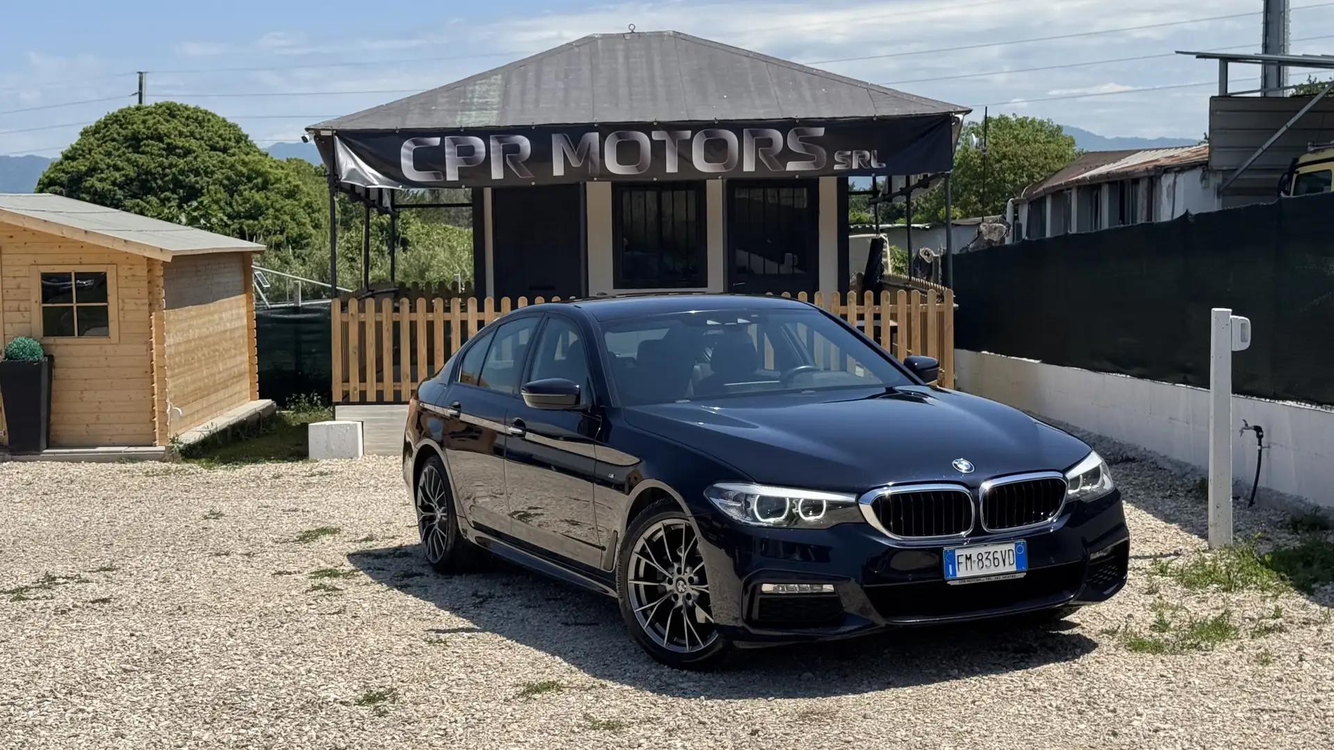 BMW 520 520d xdrive Msport auto Blau - 1