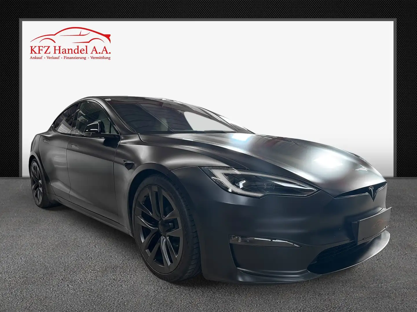 Tesla Model S Plaid * 1 BESITZ * ENTHANCED * LEASINGFÄHIG * Zwart - 2
