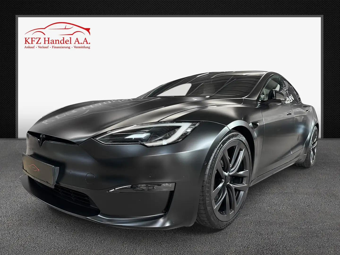 Tesla Model S Plaid * 1 BESITZ * ENTHANCED * LEASINGFÄHIG * Zwart - 1