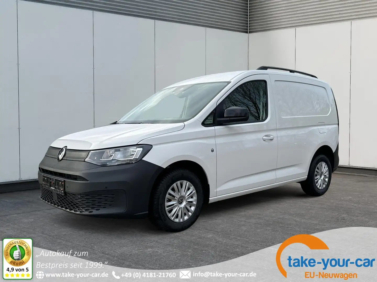 Volkswagen Caddy Cargo PDC+KAMERA+KLIMA+SHZ+GJR 2.0 TDI 75 kW (1... Weiß - 1