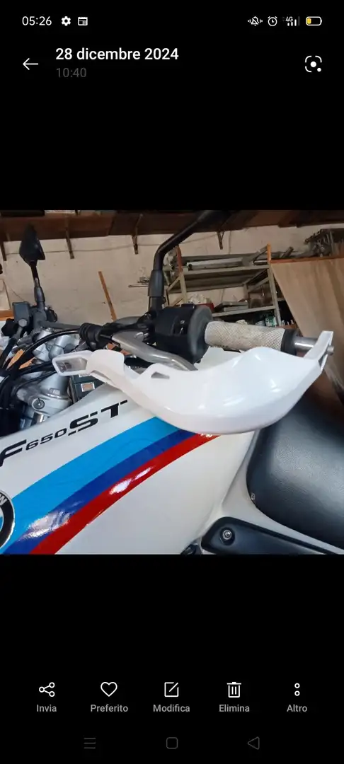 BMW F 650 GS Bílá - 1