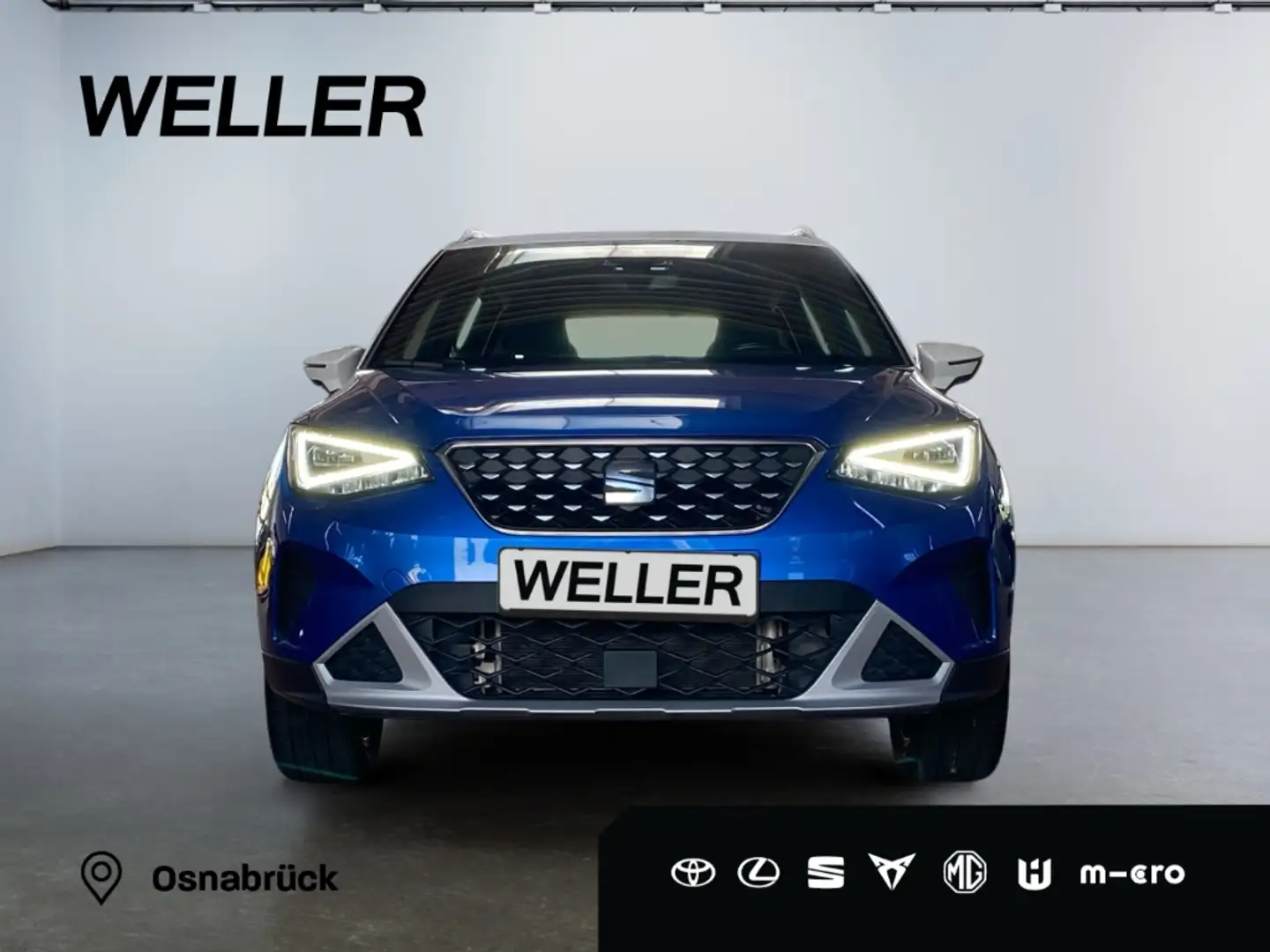 SEAT Arona 1.0 TSI Xperience *LED*AHK*ACC*Navi*CarPlay* Bleu - 2