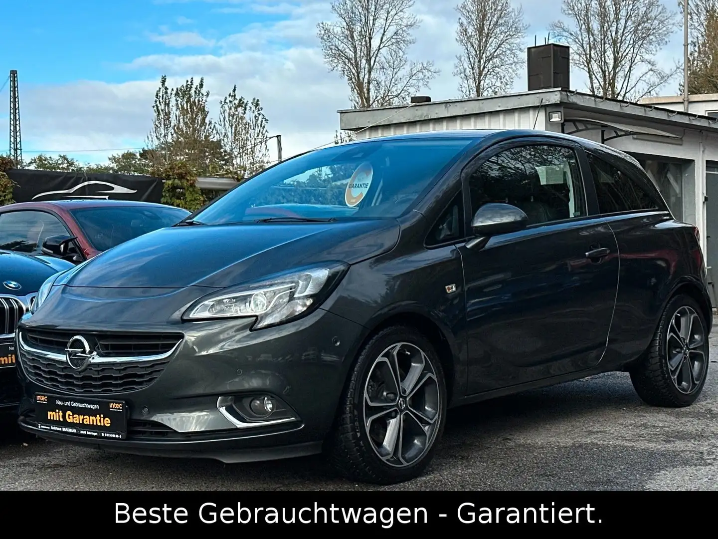 Opel Corsa 1.4 Turbo INNOVATION  * LED * TOP GEPFLEGT Gris - 2