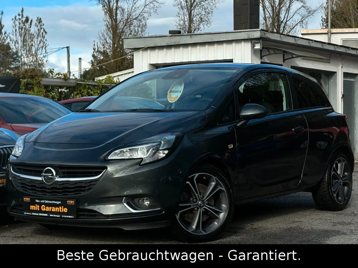 Opel Corsa 1.4 Turbo INNOVATION  * LED * TOP GEPFLEGT Gris - 1