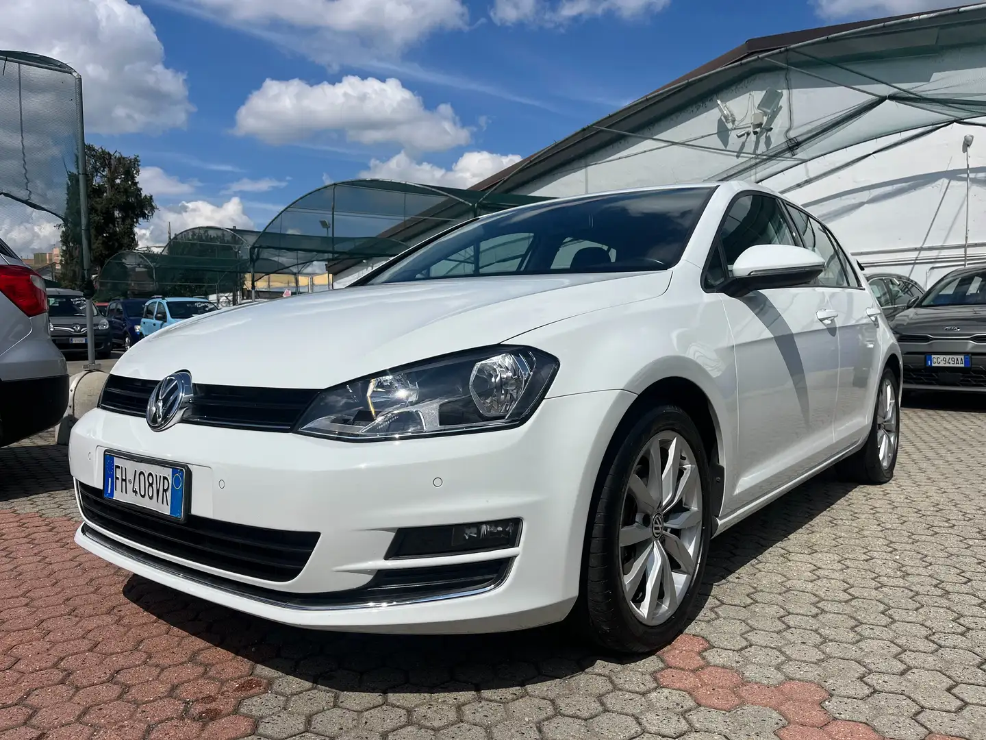Volkswagen Golf Golf VII 2013 5p 1.6 tdi  Executive 110cv dsg Bianco - 1