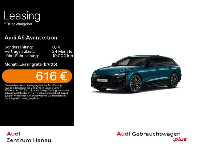 Audi A6 e-tron performance S LINE*0,25%*MATRIX*