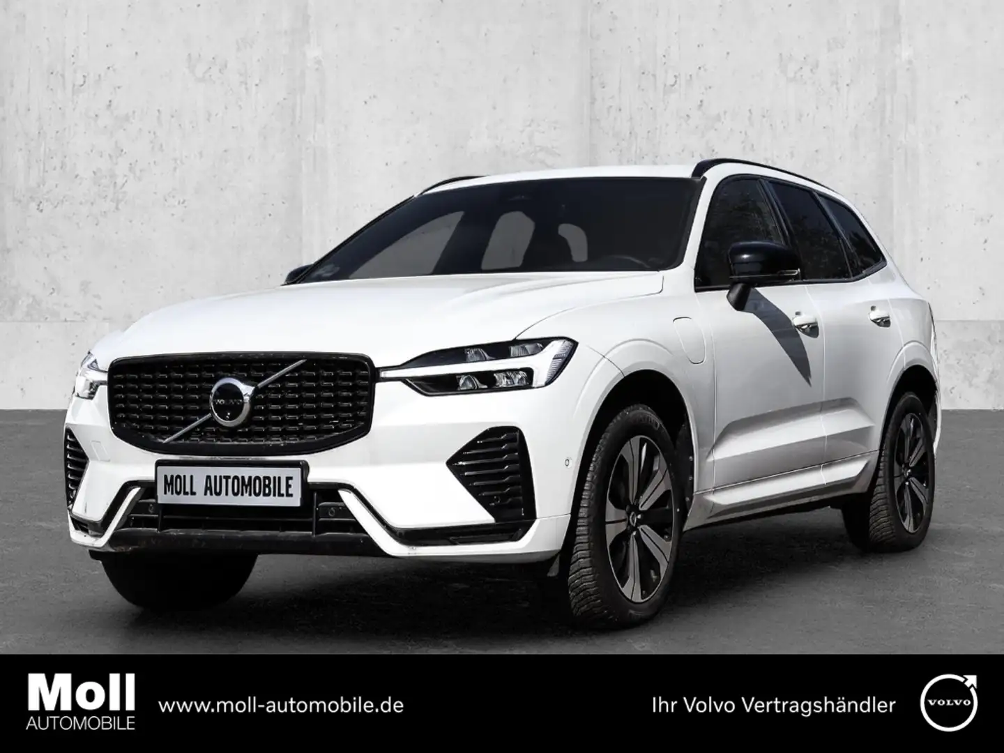 Volvo XC60 Plus Dark Recharge Plug-In Hybrid AWD T8 Twin Engi Weiß - 1