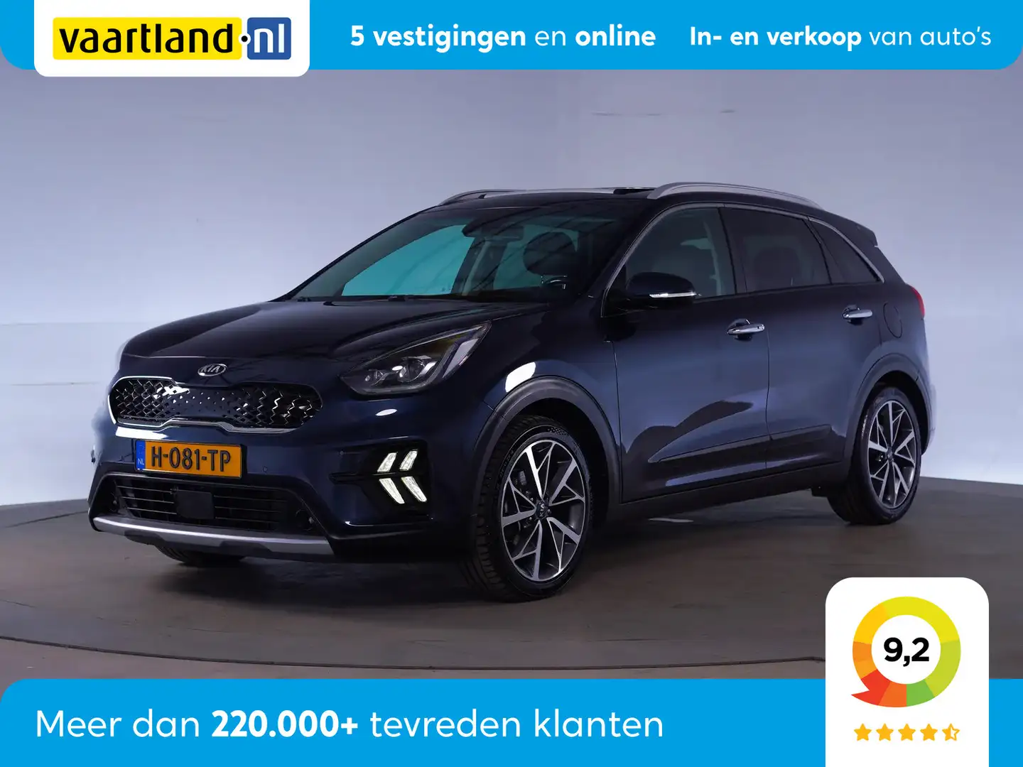 Kia Niro 1.6 GDi Hybrid ExecutiveLine [ Schuifdak Leder Ada Blu/Azzurro - 1