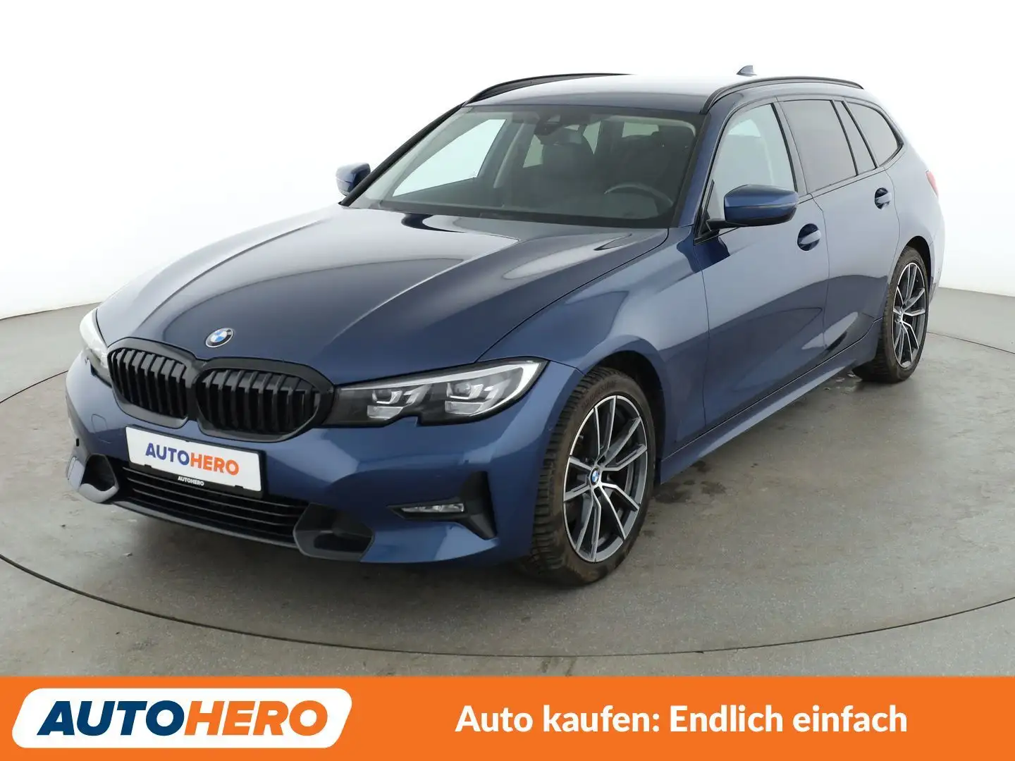 BMW 320 320i Sport Line Aut.*NAVI*LED*TEMPO*CAM*PDC*SHZ* Blau - 1