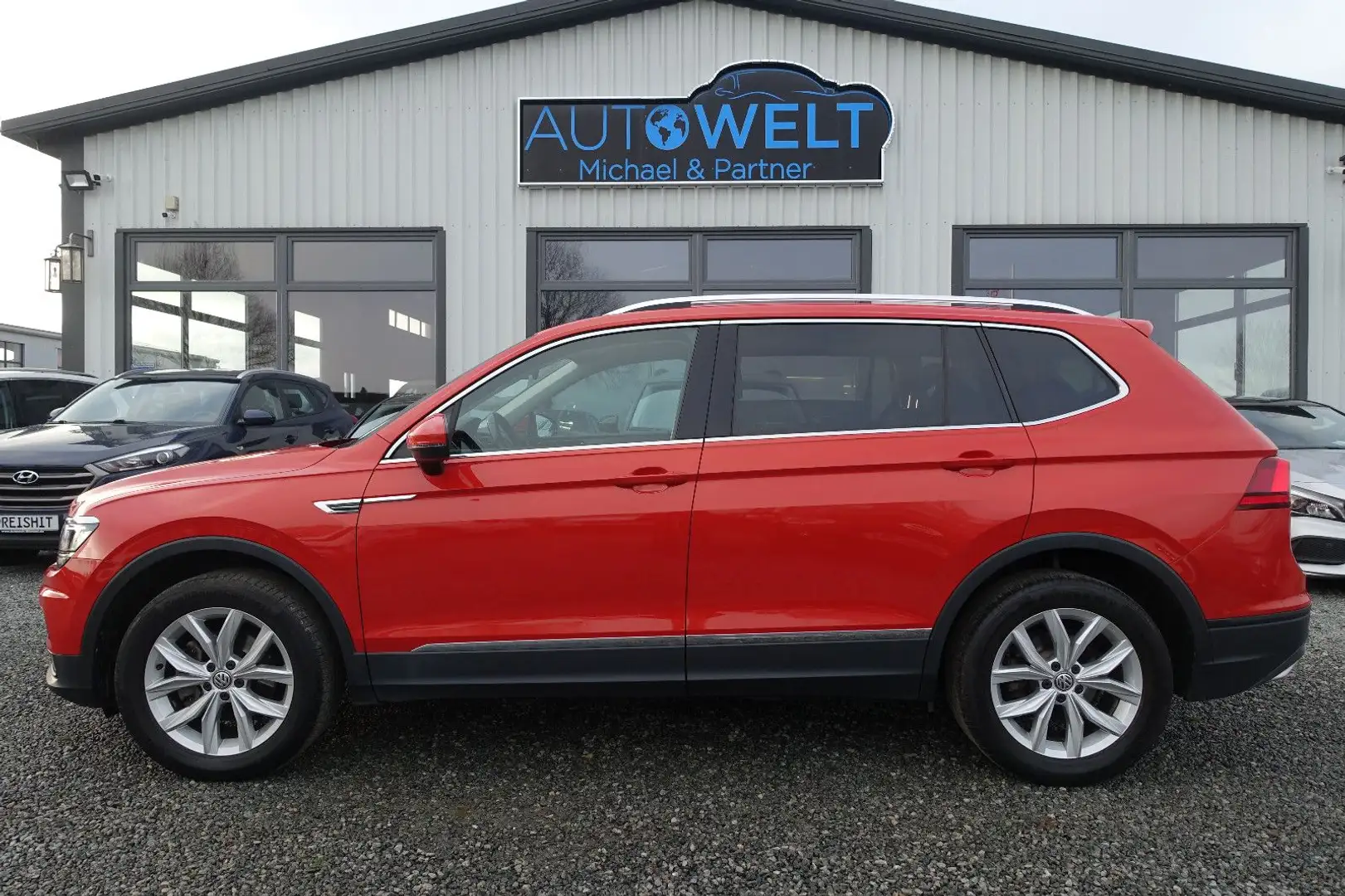Volkswagen Tiguan Allspace 1.4TSI DSG LED NAV APP ACC 7Sitz Orange - 1