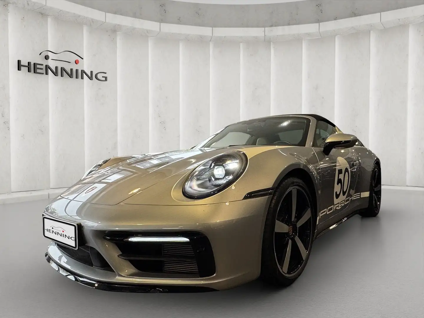 Porsche 992 911 Targa 4S Heritage Design Edition Lift Bose Silber - 1