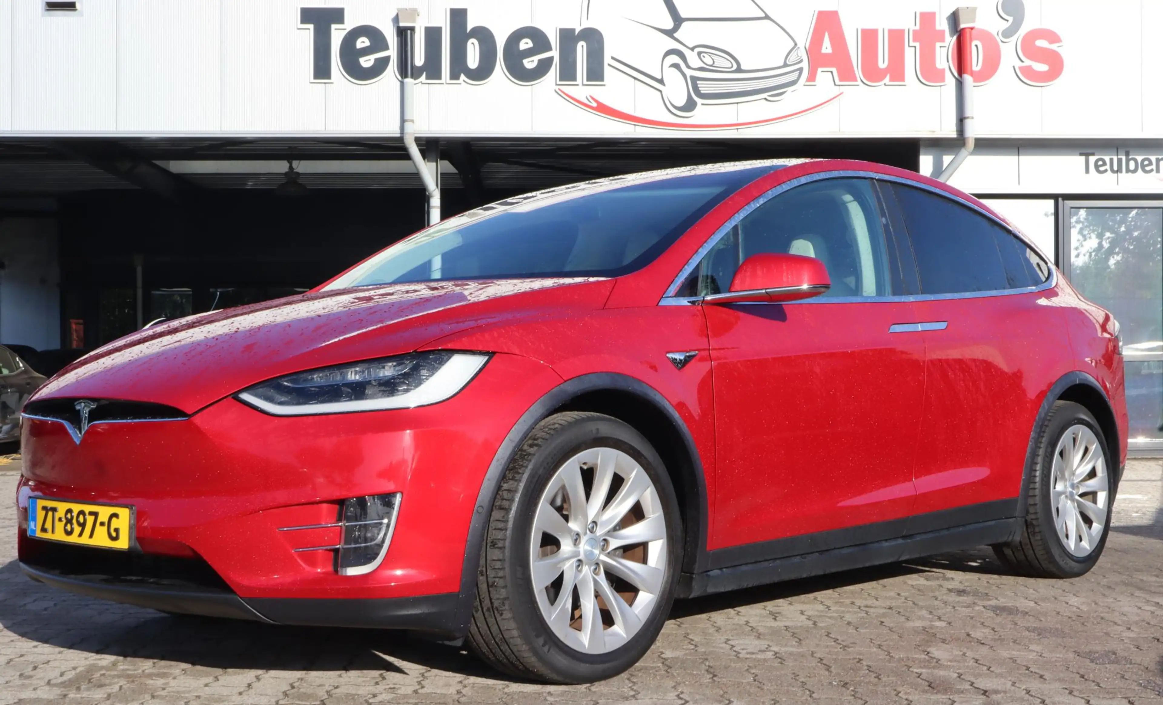 Tesla Model X Long Range | CCS2 | LM velgen | Lederen interieur