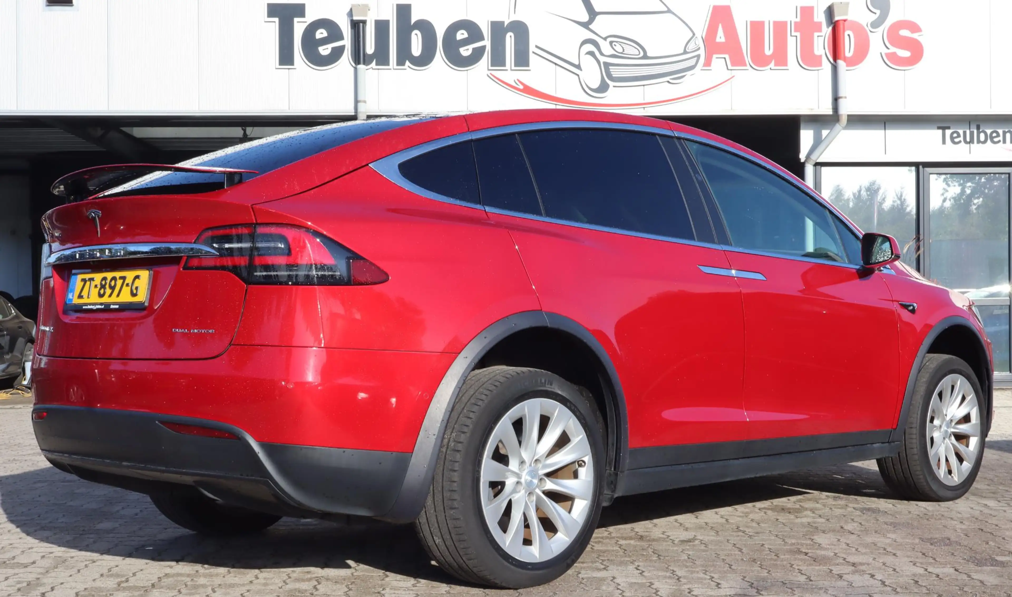 Tesla Model X Long Range | CCS2 | LM velgen | Lederen interieur — photo 2