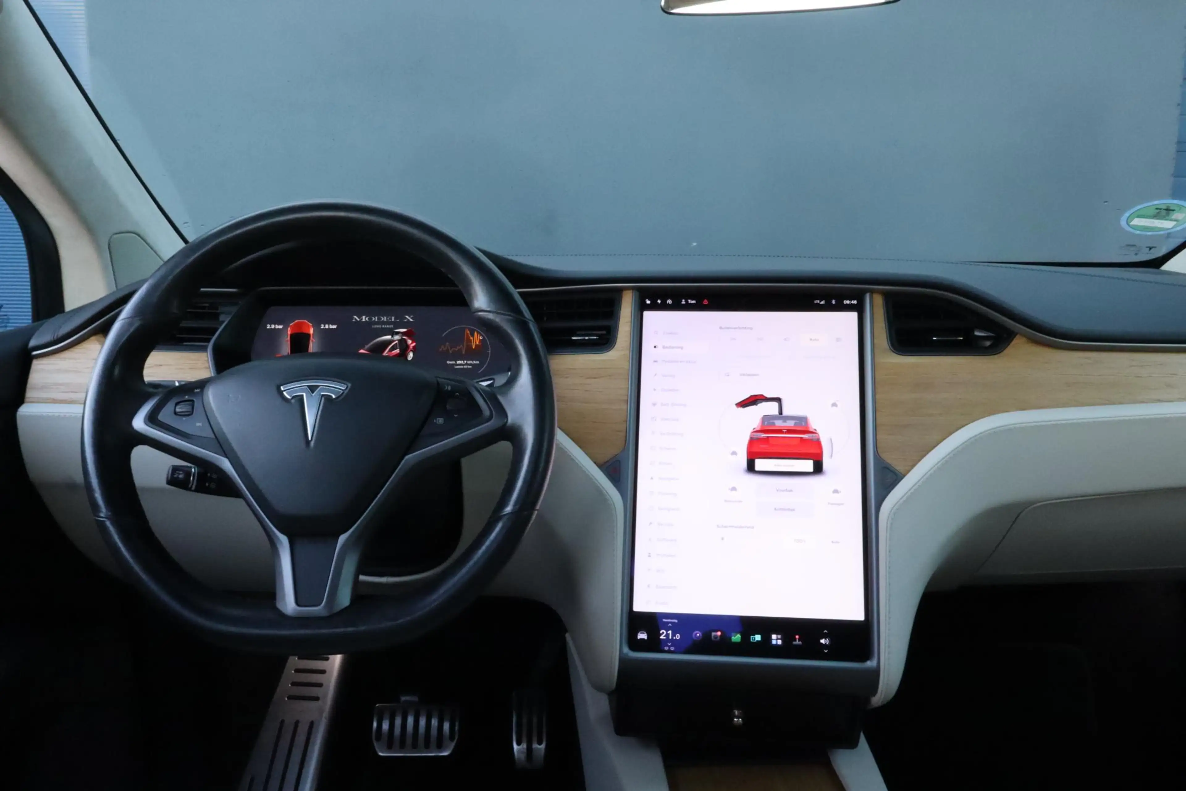 Tesla Model X Long Range | CCS2 | LM velgen | Lederen interieur — photo 4