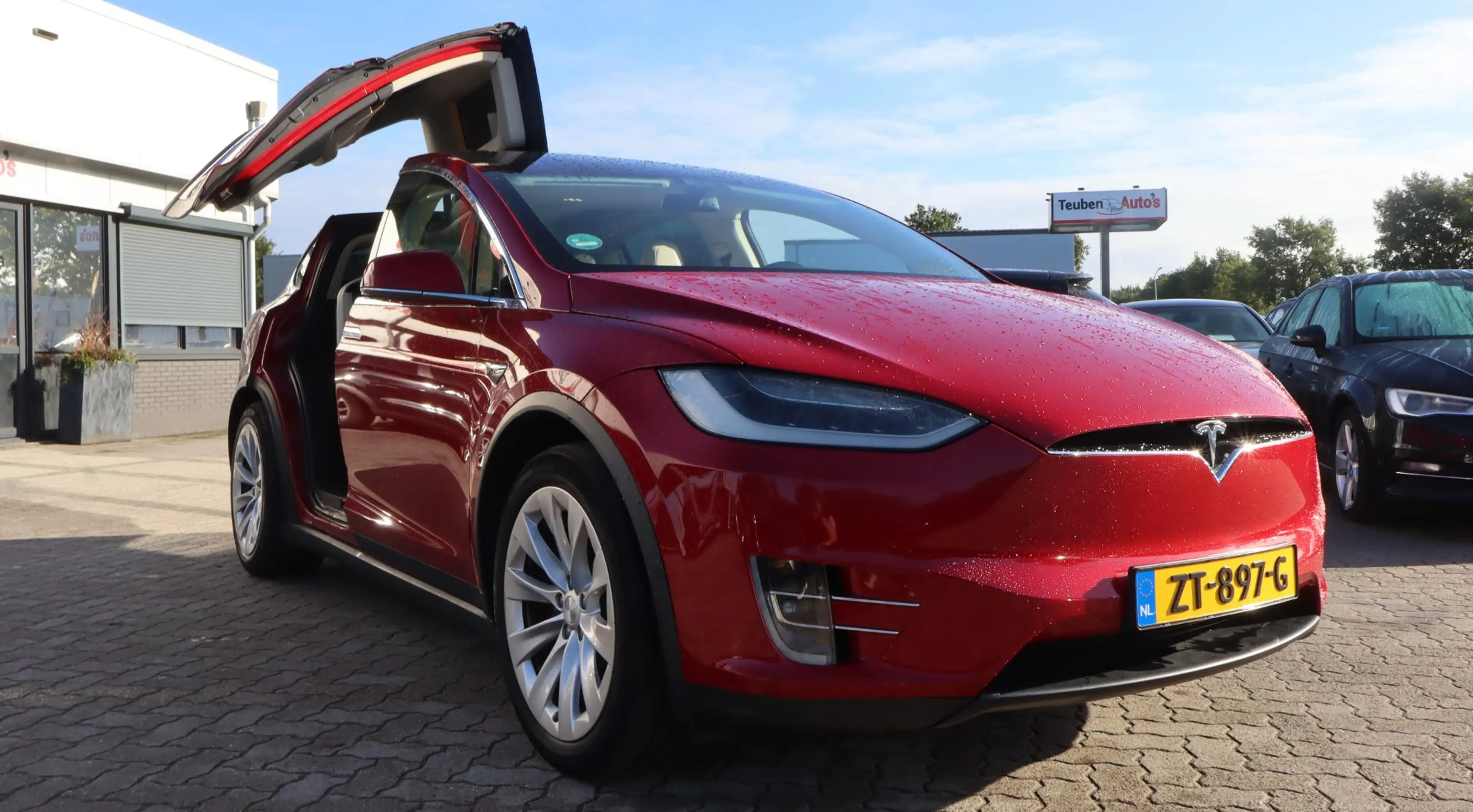 Tesla Model X Long Range | CCS2 | LM velgen | Lederen interieur — photo 3