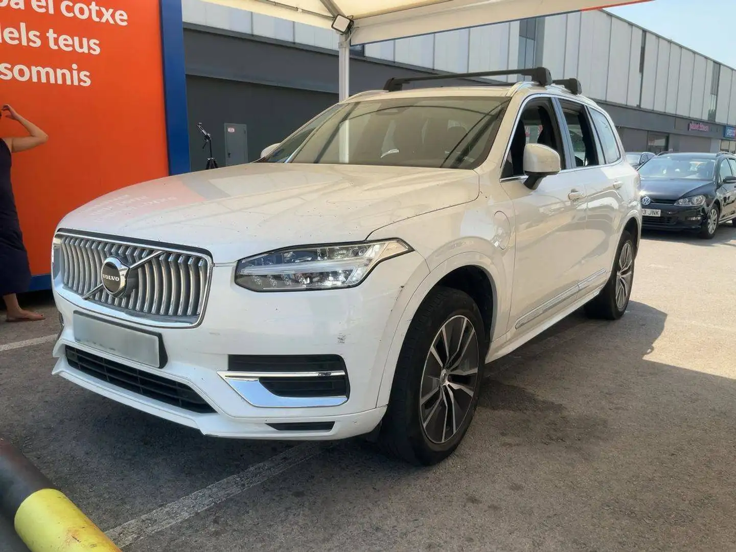 Volvo XC90 XC90 2.0 T8 Recharge Plug-in Hybrid Core AWD Weiß - 1