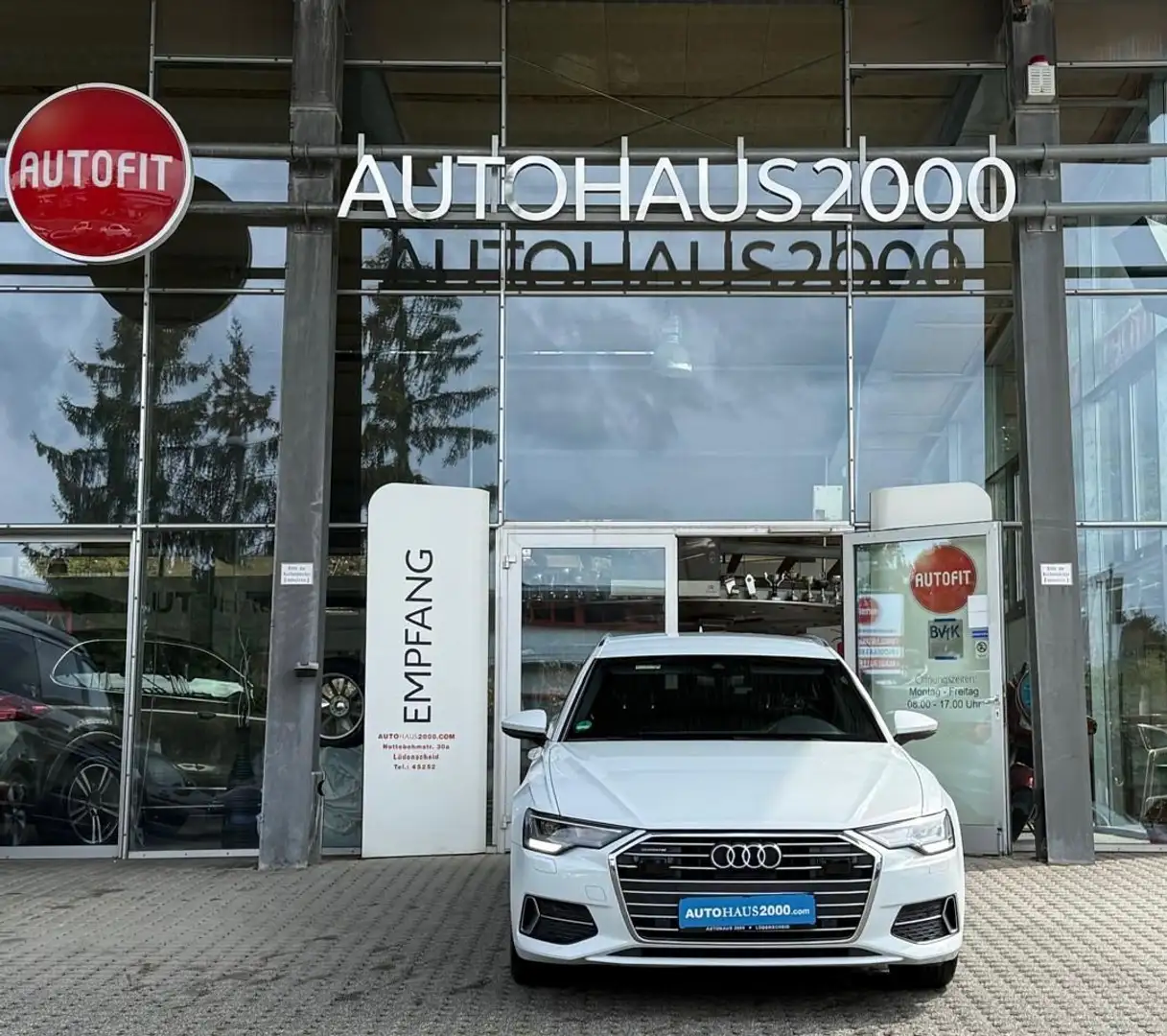 Audi A6 AVANT 50 TDI QUATTRO SPORT/BUSINESS/RFK/19"/ Blanc - 2