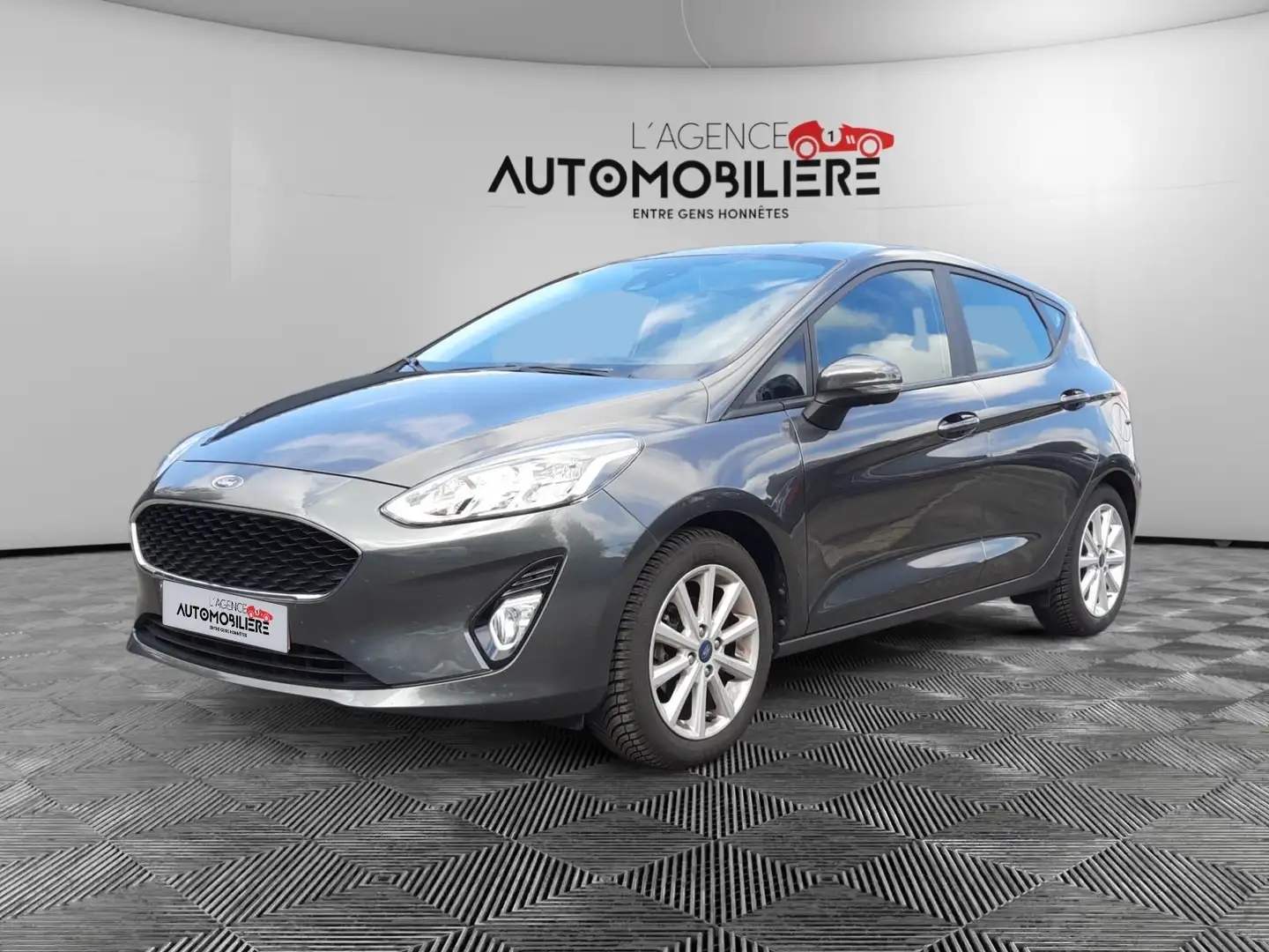 Ford Fiesta 1.0 EcoBoost Connected/ Garantie 12 Mois Grijs - 1