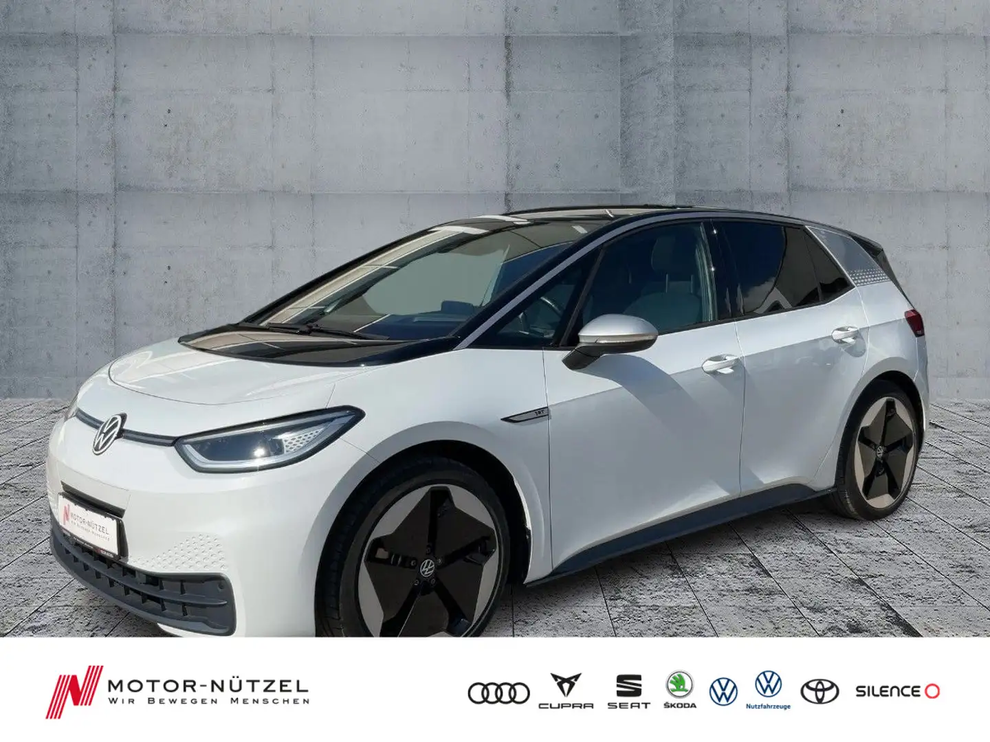 Volkswagen ID.3 150kw PRO 1st MAX MATRIX+NAVI+PANO+HuD+20Z. Blanco - 1